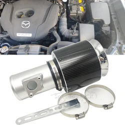 Car Cold Air Intake Filter Kit With Aluminum Pipe Sensor Mount Fit For Honda Accord Toyota CHR Subaru Performance Mazda