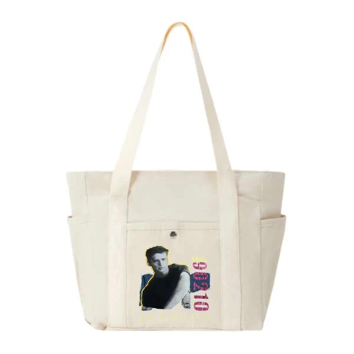 بيفرلي هيلز 90210 براندون والش جيسون بريستلي شنانين دويرتي حقيبة كتف يومية أنيقة مع جيوب متعددة