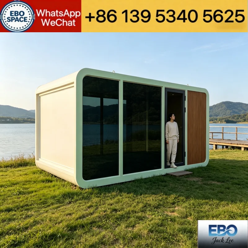 Custom Size Expandable Container Prefab House Flat Pack Modular Building Temporary Construction Office