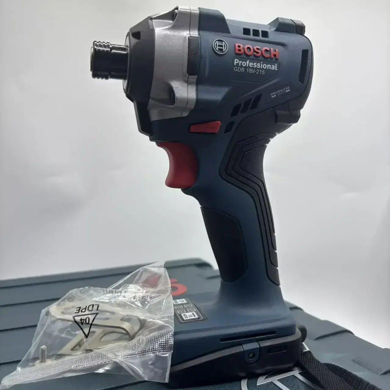 Bosch GDR 18V-215 Cordless Brushless Impact Driver Heavy Duty High Torque Electric Screwdriver Professional Electric Tools