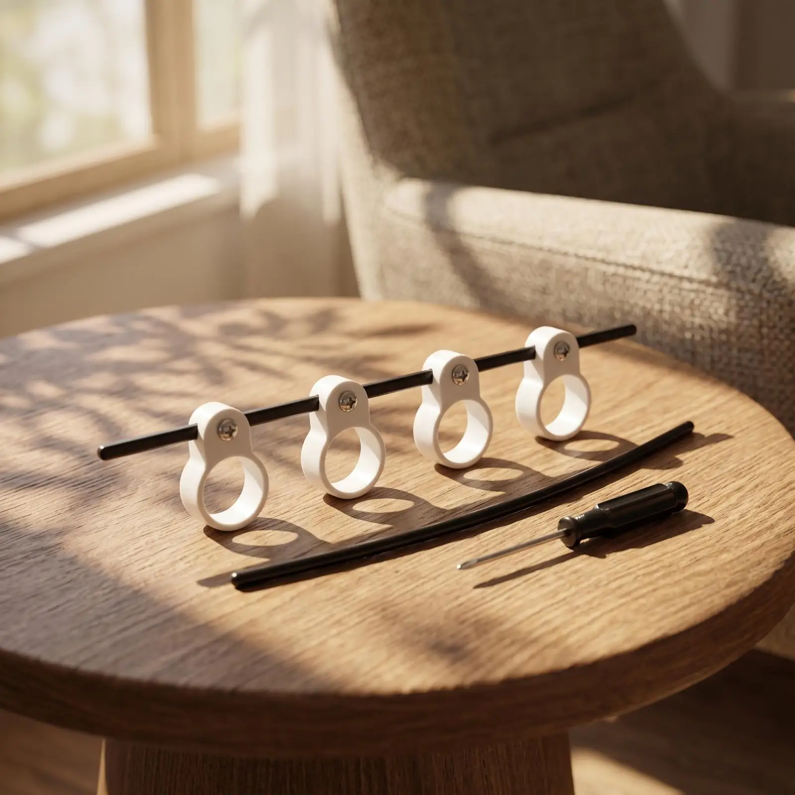 Adjustable Guitar Finger Strengthener with Metal Plastic Structure for Hand Control and Coordination Improvement