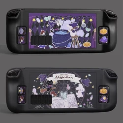 Magic Cat Hard Shell Front Back Full Cover Protective Case for Steam Deck Game Console for Steam Deck Oled Protective Skin Case