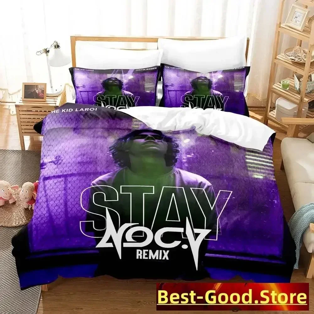 

The kid laroi Bedding Set Duvet Cover Sheet Printed Bed Set Pillowcase Bed Full Queen King Size Comforter Bedroom
