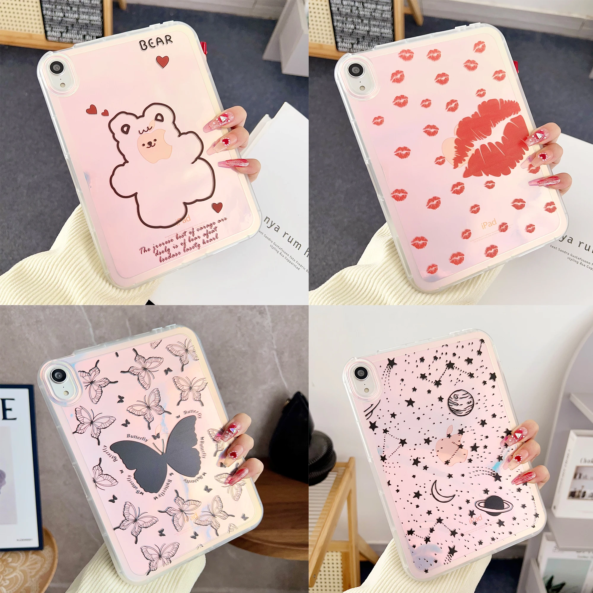 

Чехол для iPad Air 11 2024, Air5 и 4 10,9, 10, 7h, 8h, 9, 10,2 дюйма, 11 дюймов, 10,5 дюйма, 7,9 дюйма, Mini 5, 6