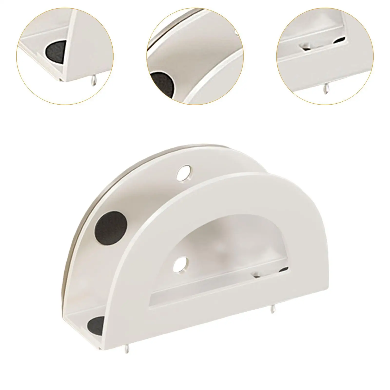 Router Wall Mount Shelf Load Bearing Cord Organizer Portable Metal Cable Box Storage for Office Hotel Living Room Desktop Home image 5
