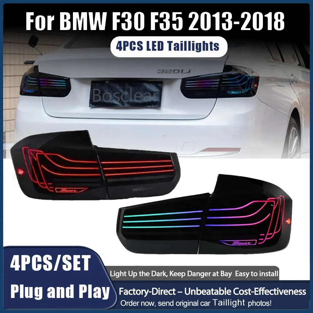 

Tail Lamp Assembly for BMW F30 F35 F80 LED Tail Light 2013-2019 3 Series 320I 325I Rear Fog Brake Turn Signal Auto Accessories