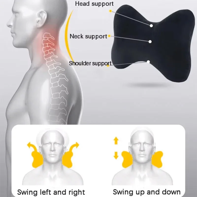 Simple car headrest,plush neck headrest,car accessories,for Chery Omoda 5 Jaecoo J7 Tiggo 7 8 Omoda E5 C5 EV view 2