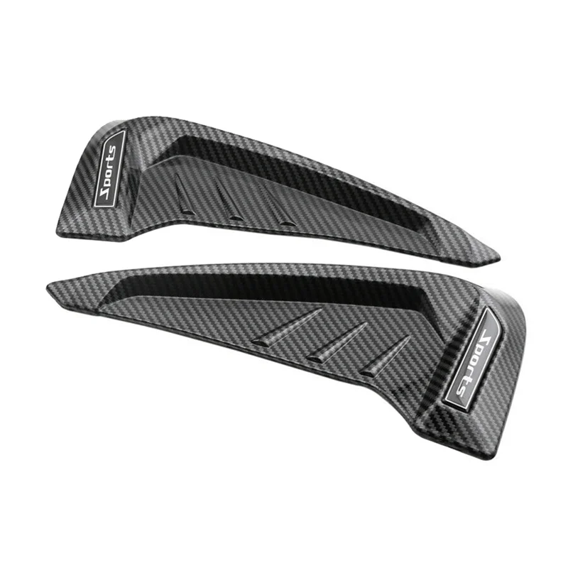Side Vent Cover Fender Air Flow Intake Trim Car Side Exterior Accessories Wing Decals Ventilation Modified Styling