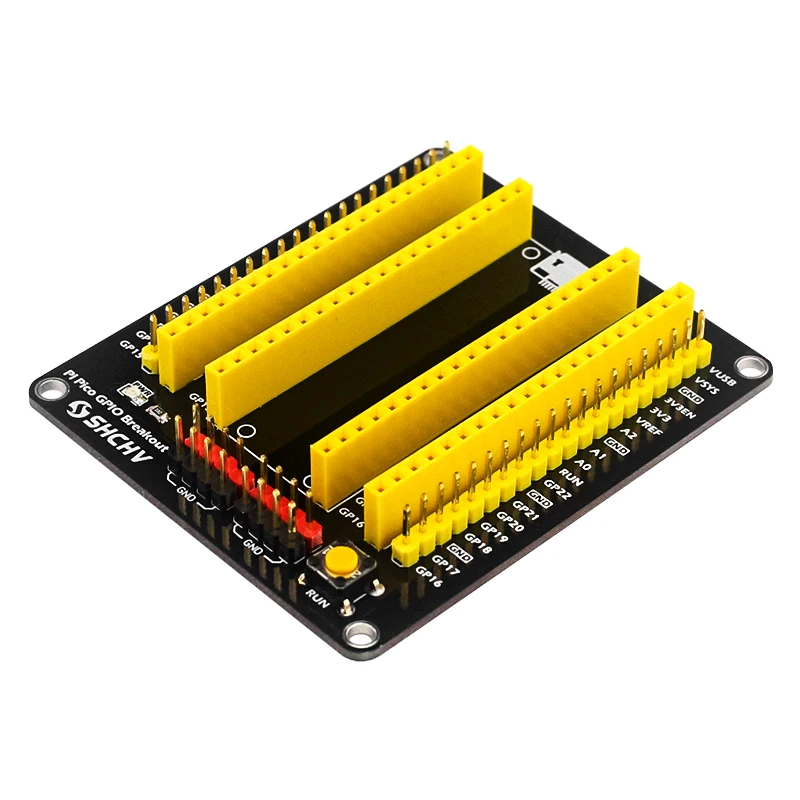 Himbeer Pi Pico Gpio Erweiterungs karte DIY Breakout Extender Modul männlich weiblich Pin mit Schalter für Himbeer Pi Pico w