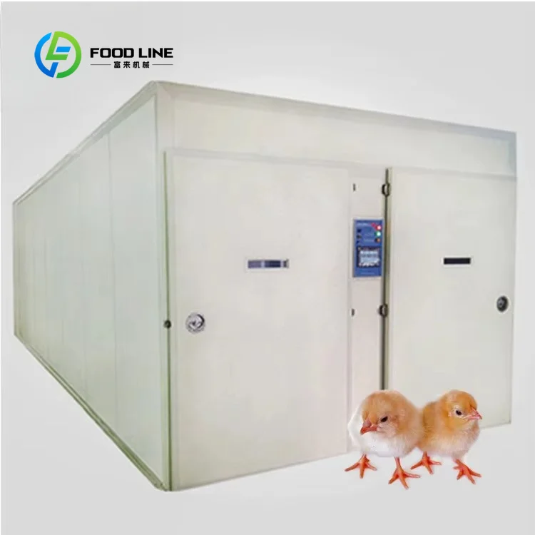 90720 Large Capacity Tunnel-Style Incubator Customized AC/DC Fully Automatic Digital Multi-stage Hatching Machine