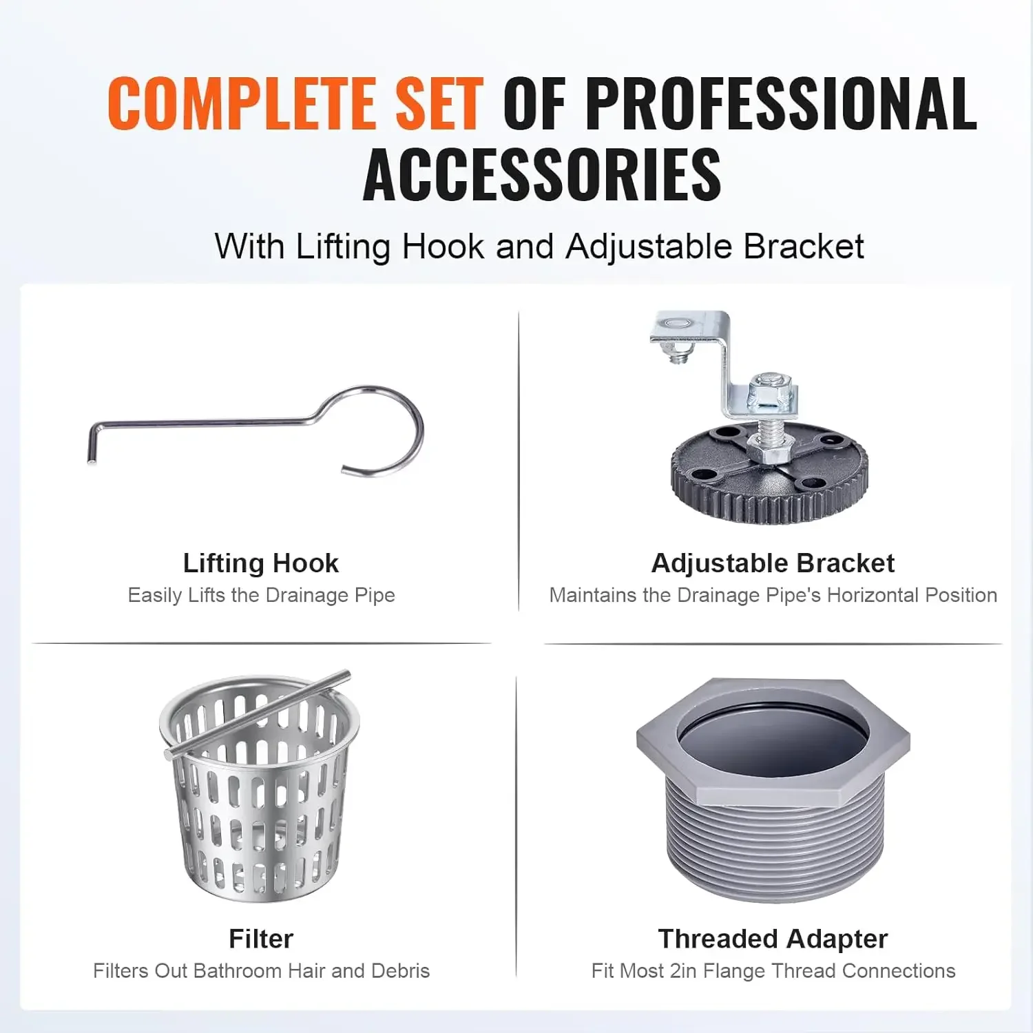 36 Inch Linear Shower Drain Offset with Tile Insert Cover,Brushed 304 Stainless Steel Rectangle Shower Floor Drain