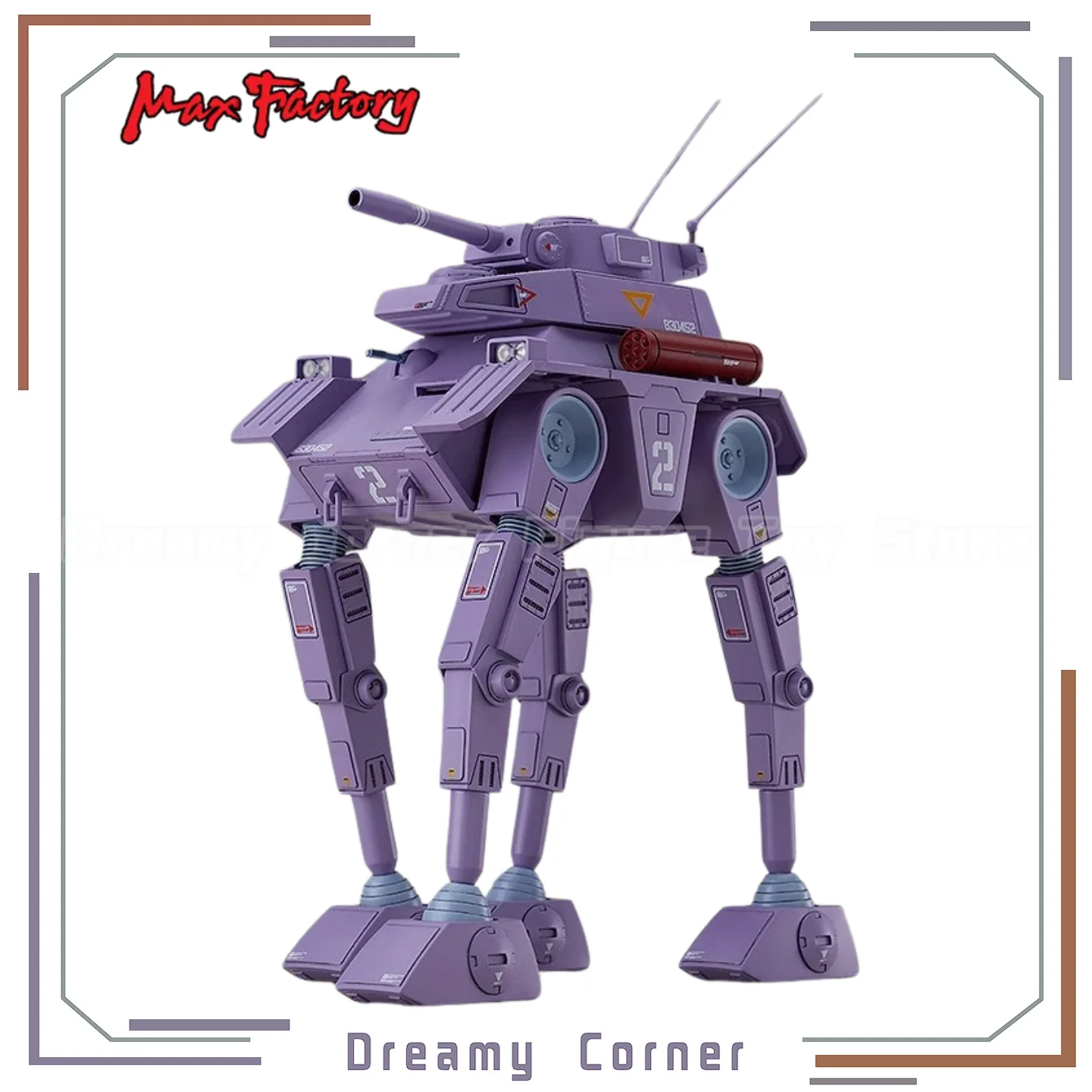 【Pre-sale】Max Factory COMBAT ARMORS MAX Fang of The Sun Dougram MAX19 Abitate F44A Crabgunner Mecha Assembly