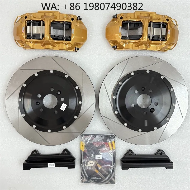 

380x34mm 8 Piston JKGT8 Front Brake Kit High Performance Racing Modified Caliper System For Modern Compact Super Sports Hatchbac