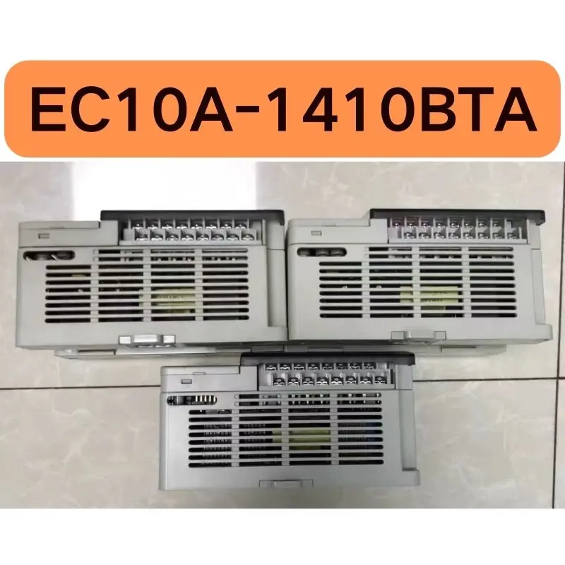 Used PLC controller, EC10A-1410BTA tested OK, function  intact