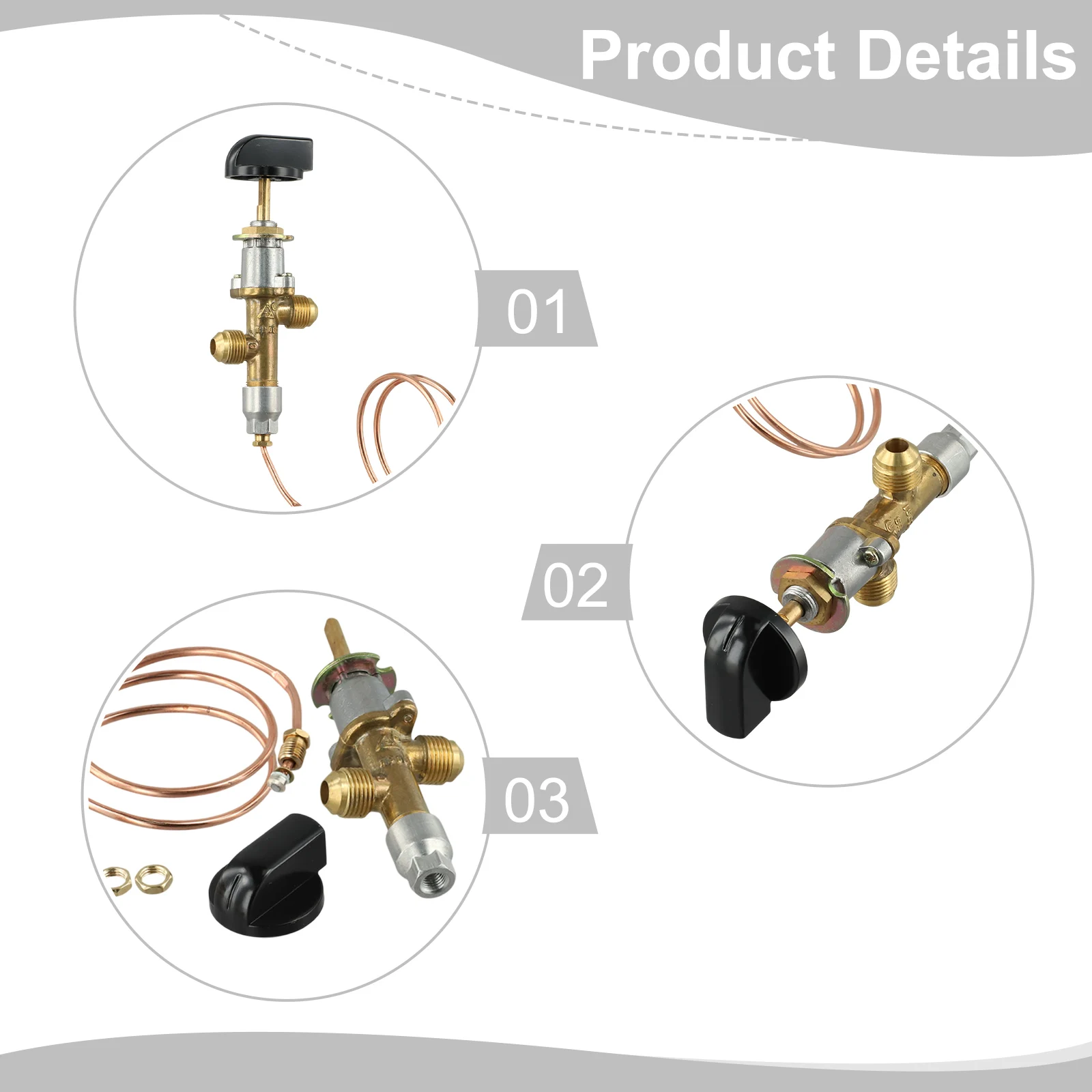 

For Heating Appliances Low Pressure Valve Vertical Installation 3 8 Inch Inlet Thread 65 Mbar Pressure Control