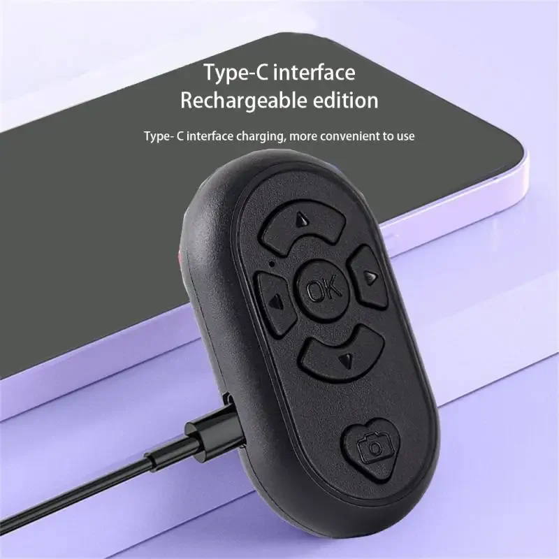 Remote Control Lightweight Charging Mobile Phone Accessories Mobile Phone Selfie Controller Remote Control Button Usb