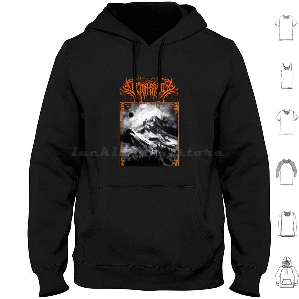 Genres Deathcore Lorna Shore Logo Wallpaper Hoodie Cotton Long Sleeve Lorna Shore Lorna Immortal Metal Lorna Shore Logo Lorna