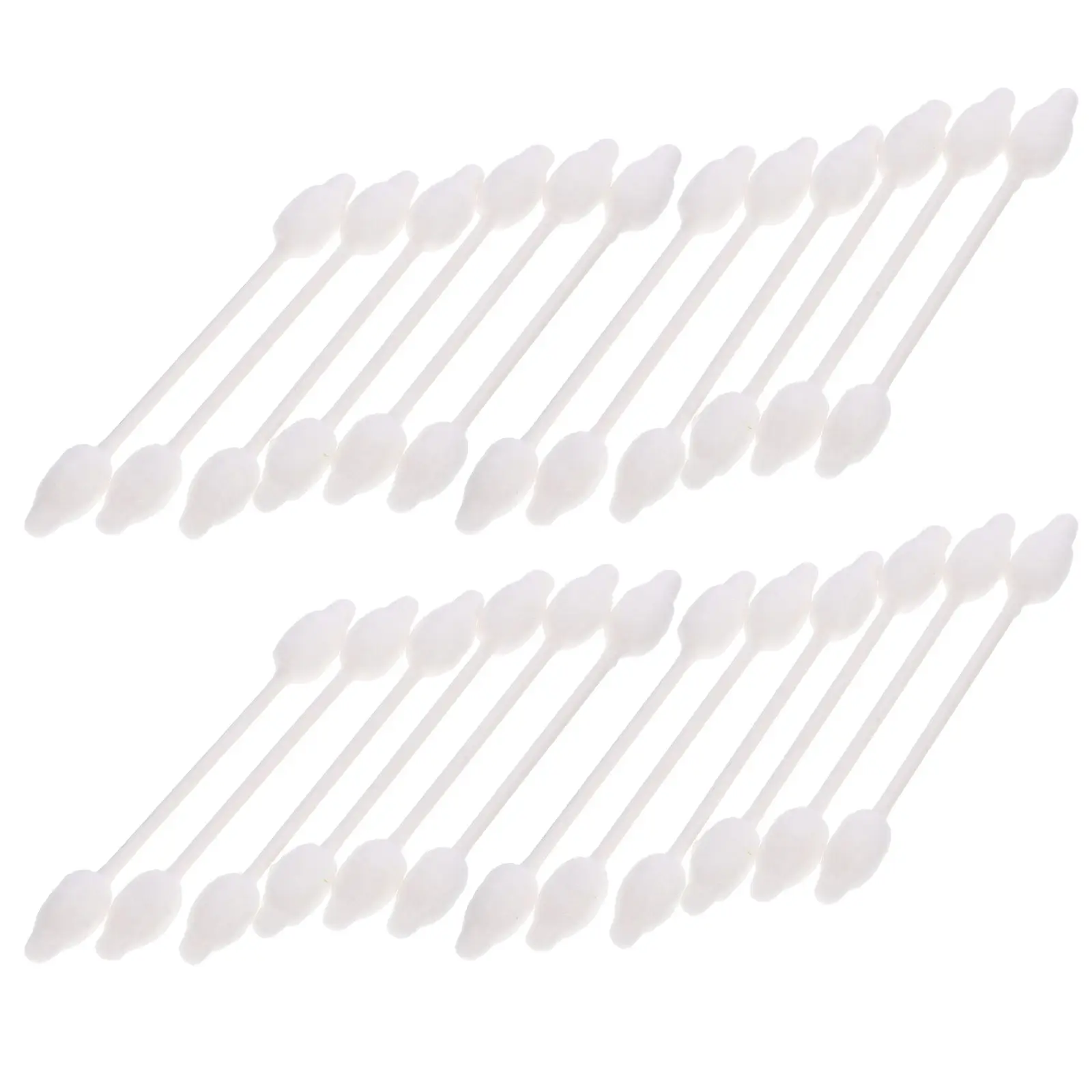 Baby Cotton Swabs Safety Buds White Newborn EcoFriendly No Dyes Large Head Gourd Shape Ideal for Wound Care Makeup Hobbies