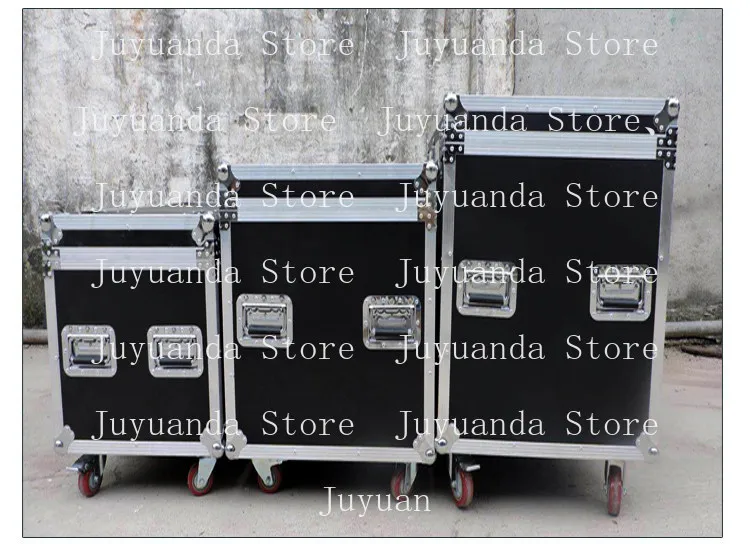 

Custom Sizes Cable Wire Storage Trunk Shockproof Tool Box Flightcase Flycase Stage Lighting Equipment Flight Case with Wheels