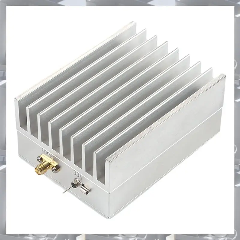 

DTMB Digital TV RF Power Amplifier 45-1100Mhz Class A 4W 36.5Dbm RF Amplifier With Heatsink