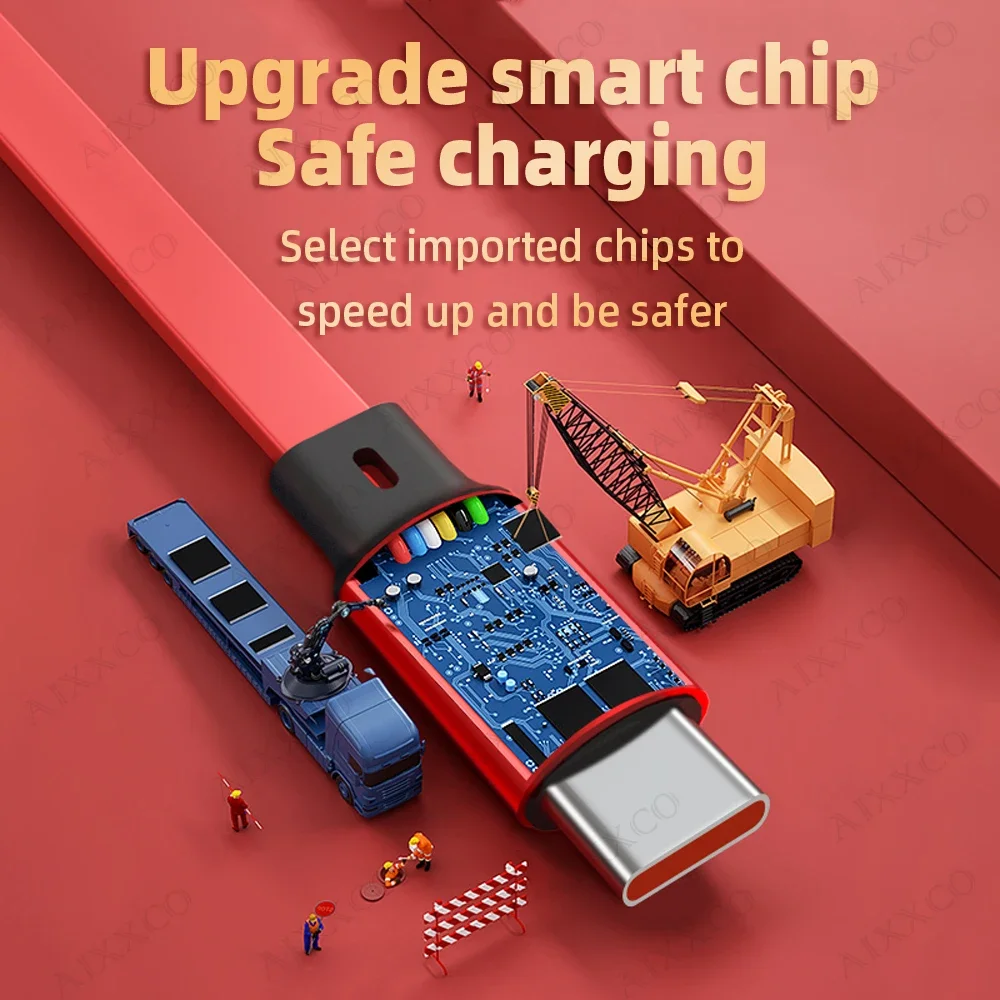 Cavo di ricarica rapido USB tipo C 3 in 1 per iPhone 14 13 12 Pro 11 Cavo di ricarica micro USB C da 100 W per accessori per telefoni Xiaomi