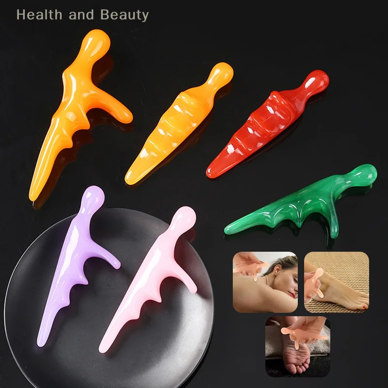 

1Pcs Massage Stick Trigger Point Foot Acupoint Massager Hand Foot Body Reflexology Massage Tool Gua Sha Tools Meridian Massage