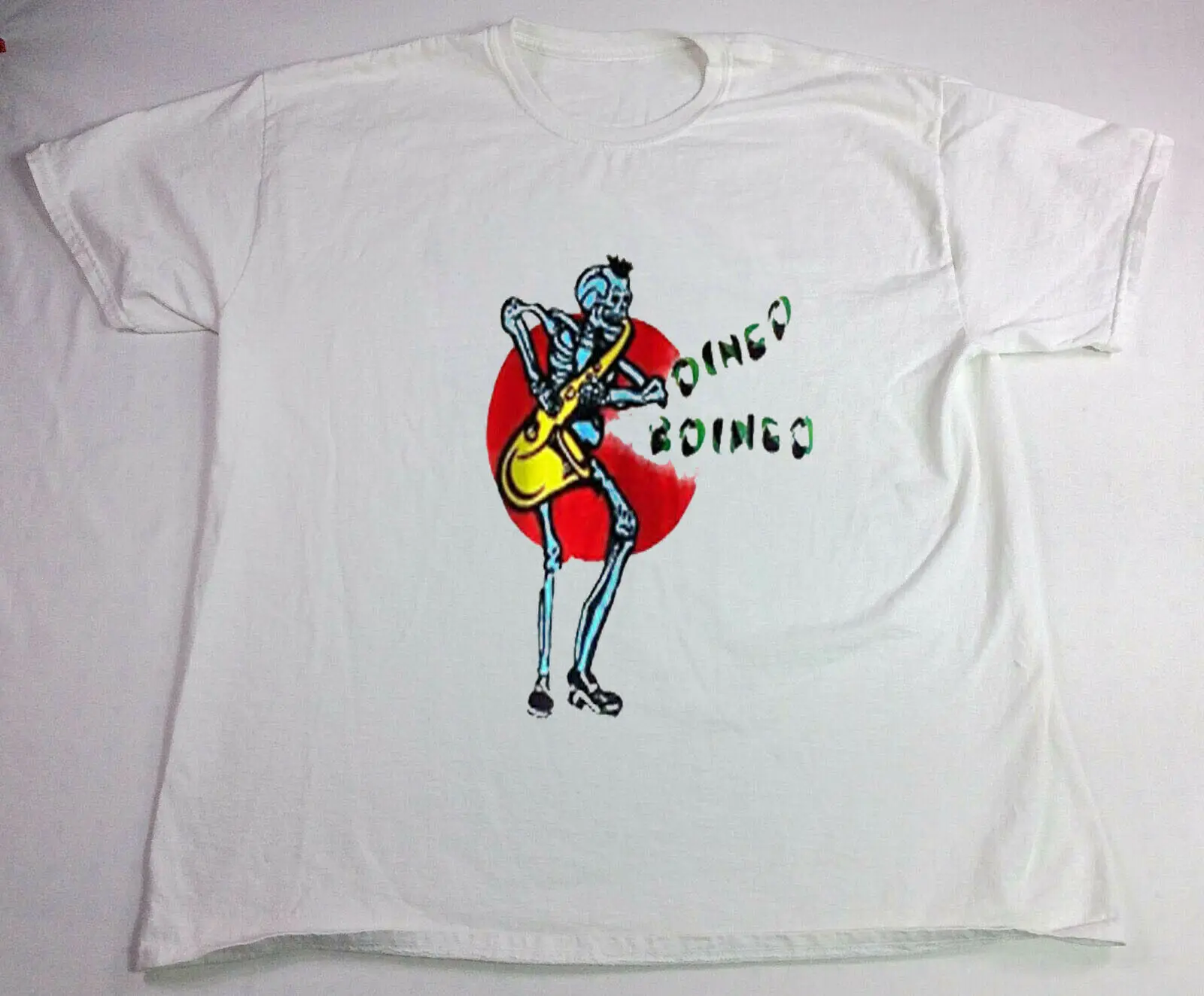 Oingo Boingo T-Shirt 1982 Hell Tour Including Ticket Worn Once NG1067