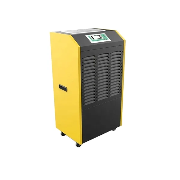 

138L/day Four Wheels Compressor Industrial Dehumidifier