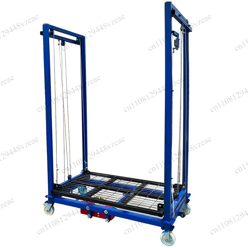Lifting Platform Foldable Small Electric Scaffolding Car Electric Scaffolding Lift 5 Meters 8 Meters Intelligent Mobile