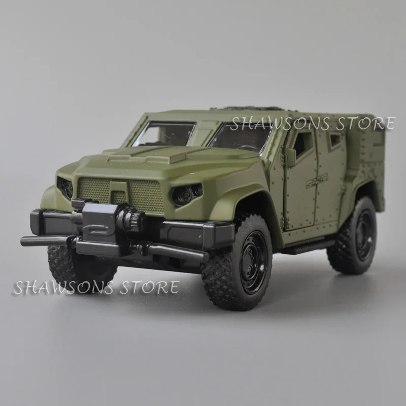 1:50 Diecast Militair Automodel Speelgoed Jltv Ccwc M1281 Gezamenlijke Licht Tactische Voertuig Terug Te Trekken Miniatuur Replica