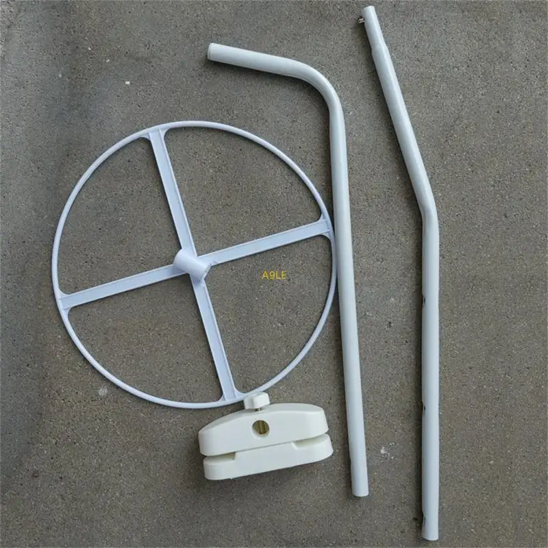 حامل شبكي لشبك البعوض حامل شبكة سرير معلق للأطفال في غرفة الأطفال إطار شريط البعوض سرير على طراز القصر #4