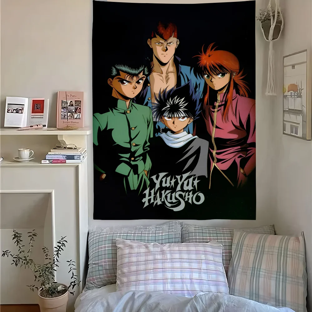 

Anime Y-YuYu H-HakushoS Tapestry Perfect For Home&Living Bedroom Decor Wall Art Backdrop Banner