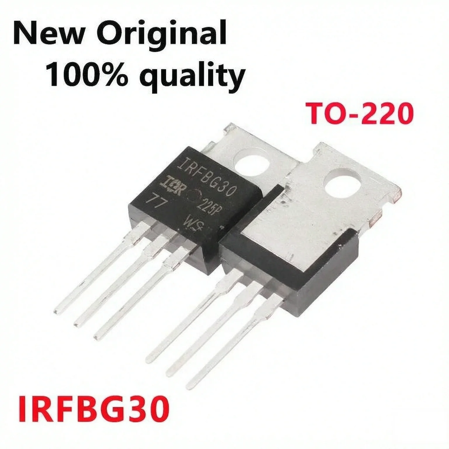 10/PCS New Original IRFBG30PBF IRFBG30 TO-220 1000V 3.1A Field effect tube In Stock