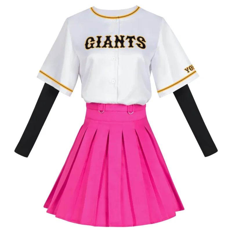 Oshi no star t rain cosplay costume Kana Arema Mem for Ruby Hoshino uniform sportswear T-shirt Halloween party skirt