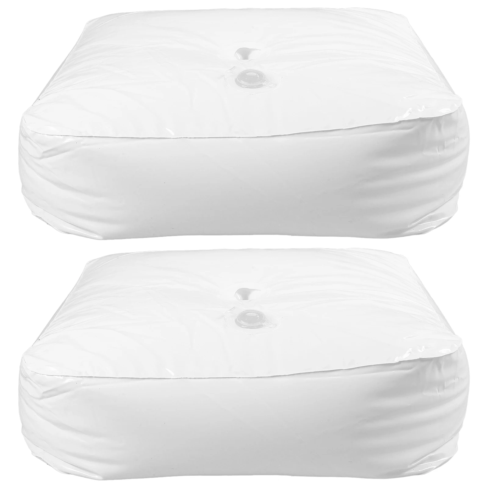 

2Pcs Square Water Weight Bags Reusable Balloon Arch Stabilizer Base PVC Waterproof Balloon Column Stand for Events