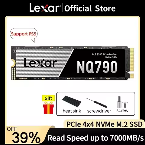 Lexar NQ790 SSD Solid State Drives M.2 Interface NVMe Protocol PCIe4.0x4 2TB 1TB 4TB Gaming Entertainment for PC/Laptop/PS5