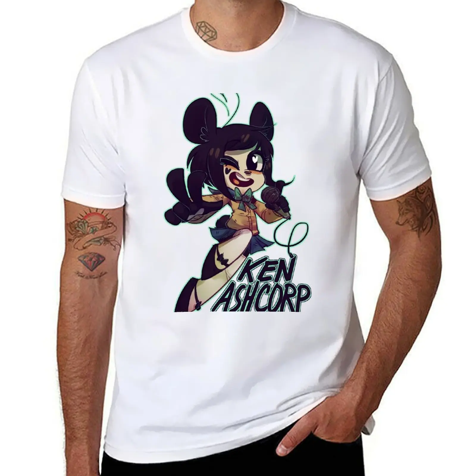 

KEN ASHCORP T-Shirt t shirts for man cotton funny man t shirt cotton T-Shirt