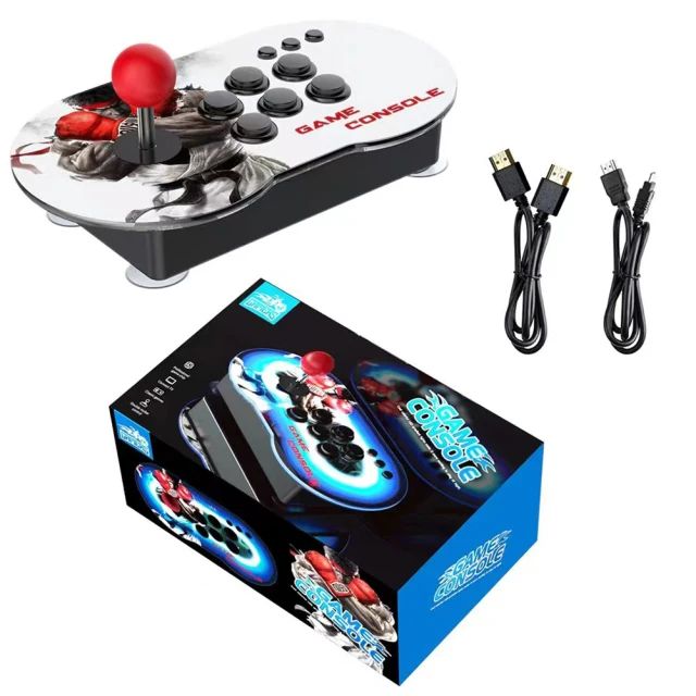 New HDMI-Compatible Video Game Console Box for Wired/Wireless Joypad Player 32/64G Built-in 10000+ PS1Wish 3D Joystick Button M9