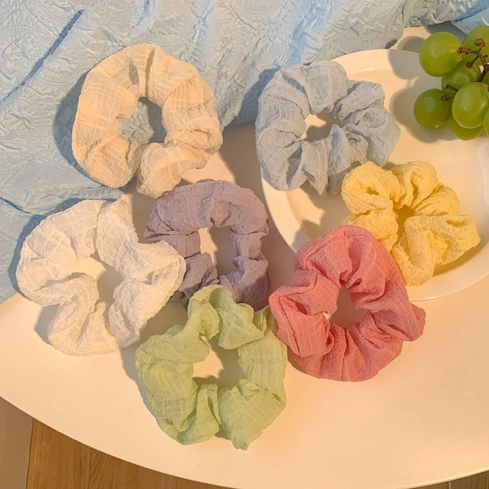7 Stück Böhmen Candy Farbe Haargummis für Frauen Mädchen Niedliche elastische Haargummis Bänder Stirnband Gummibänder Haarschmuck – Detail 6