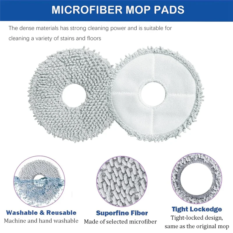 A05G-Suku Cadang Pengganti untuk Dreame L10s Ultra / L10 Ultra Robot Penyedot Debu Sikat Sisi Utama Filter HEPA Bagian Kantong Debu