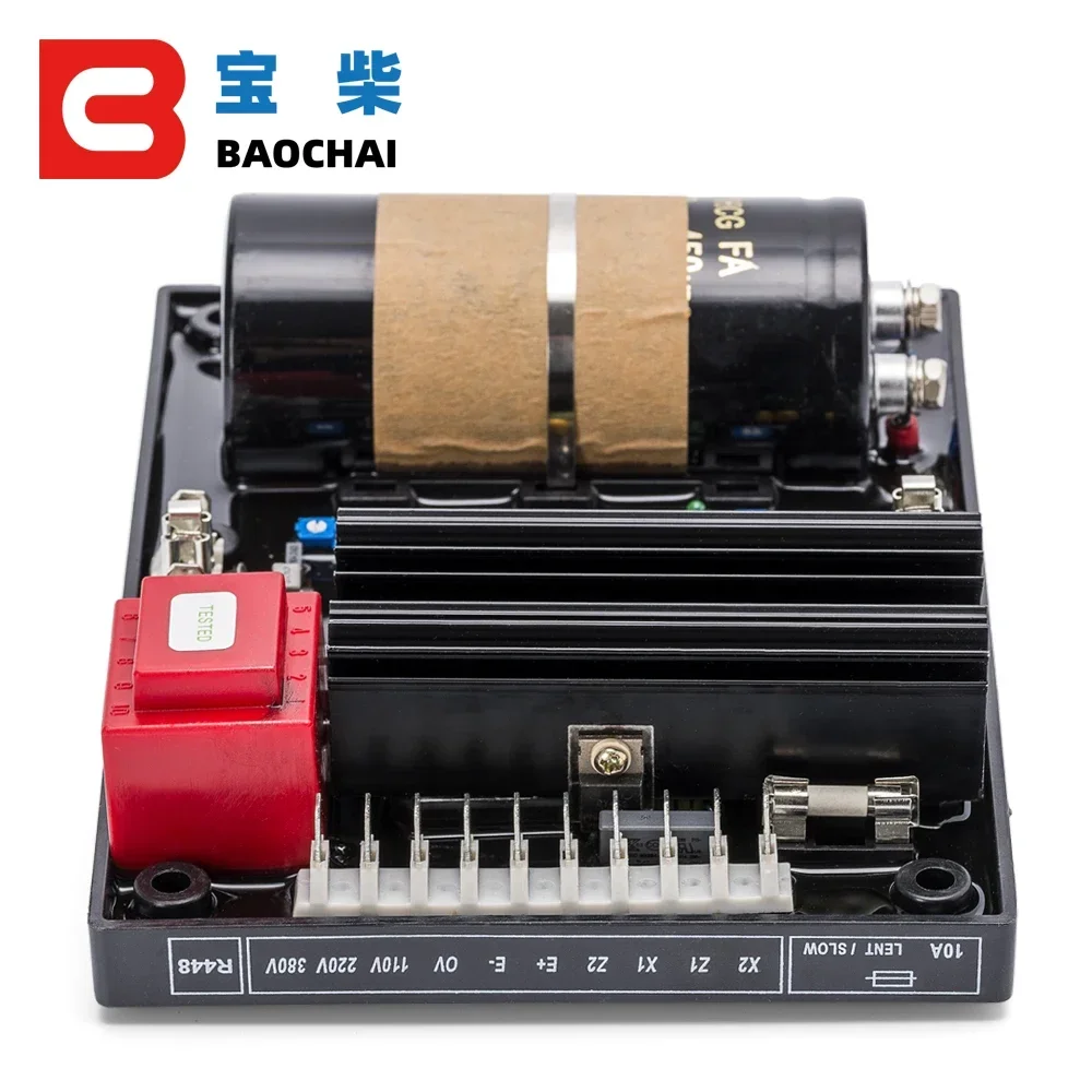 R448 Automatischer Spannungsregler AVR Stromstabilisatoren Shaluo Safe Generatorteile für stabile Stromversorgung