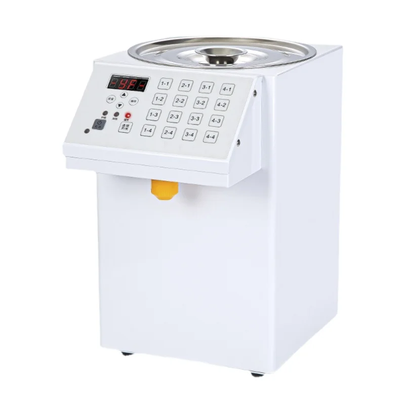 8L Microcomputer Quantitative Fructose Machine Commercial Milk Tea Shop Equipment Coffee Automatic Intelligent Fructose Machine