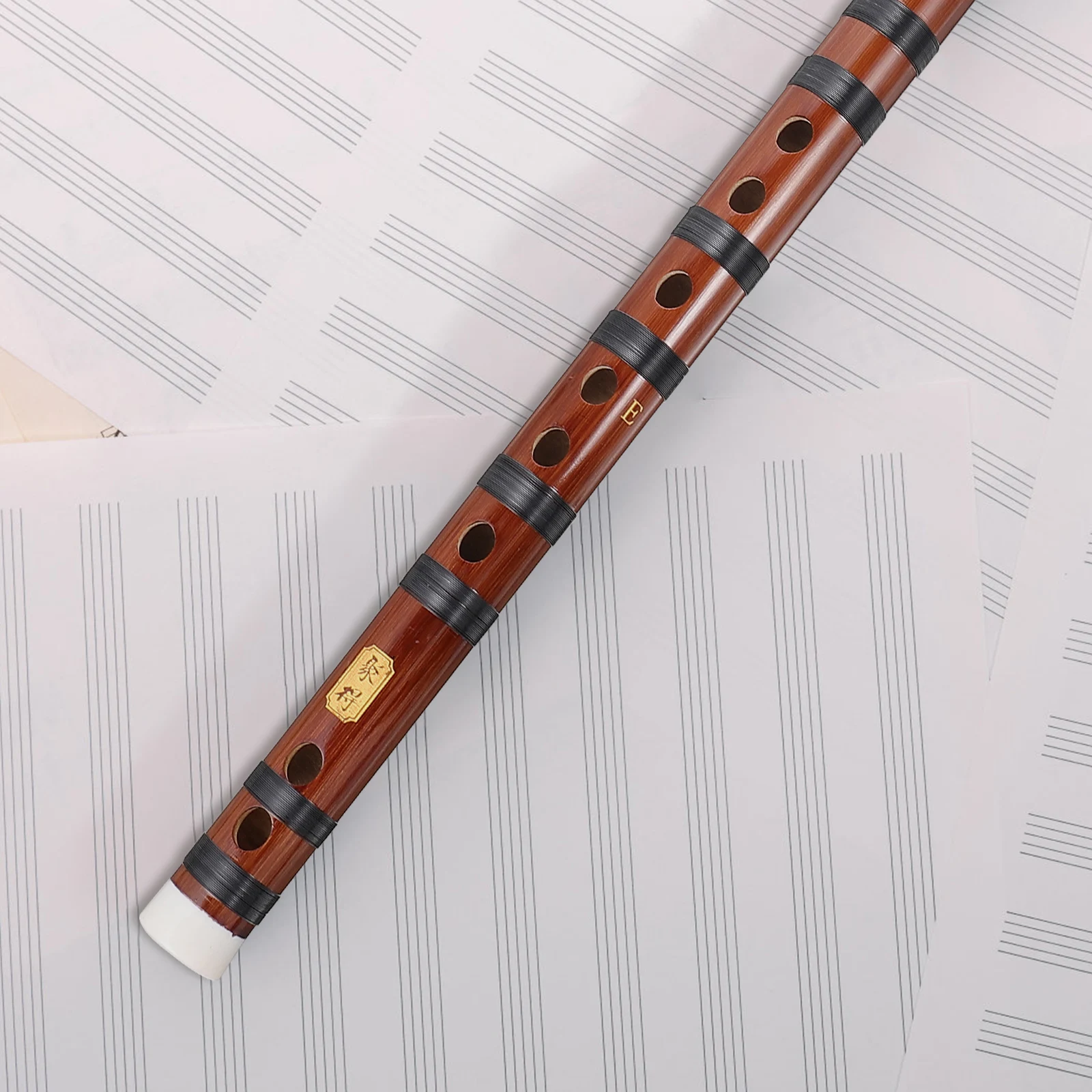 

Bamboo Musical Instrument for Beginners Kids Resin Student Chinese Flute Portable Flute Bamboo Material Lightweight Easy to