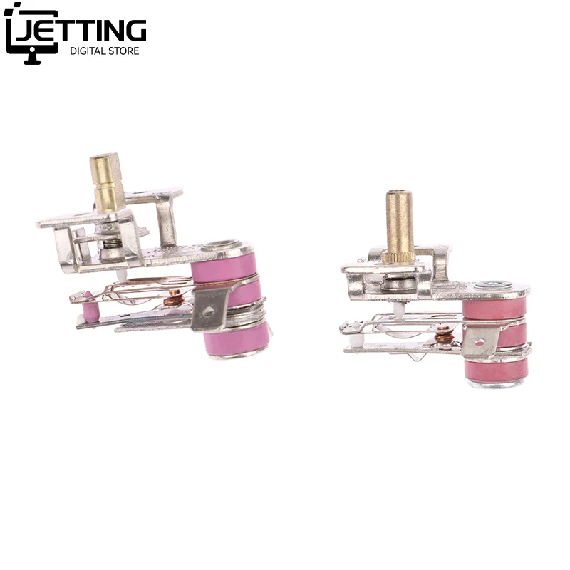 1pc 10A 16A Temperatur Controller Elektrische Ofen Thermostat Loch Ofen Reparatur Teile Thermostat Temperatur Schalter Ersatz