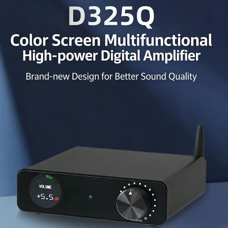

Профессиональный цифровой усилитель с чипом D325Q TPA3255 поддерживает 2RCA XLR 3,5 мм USB H8WD