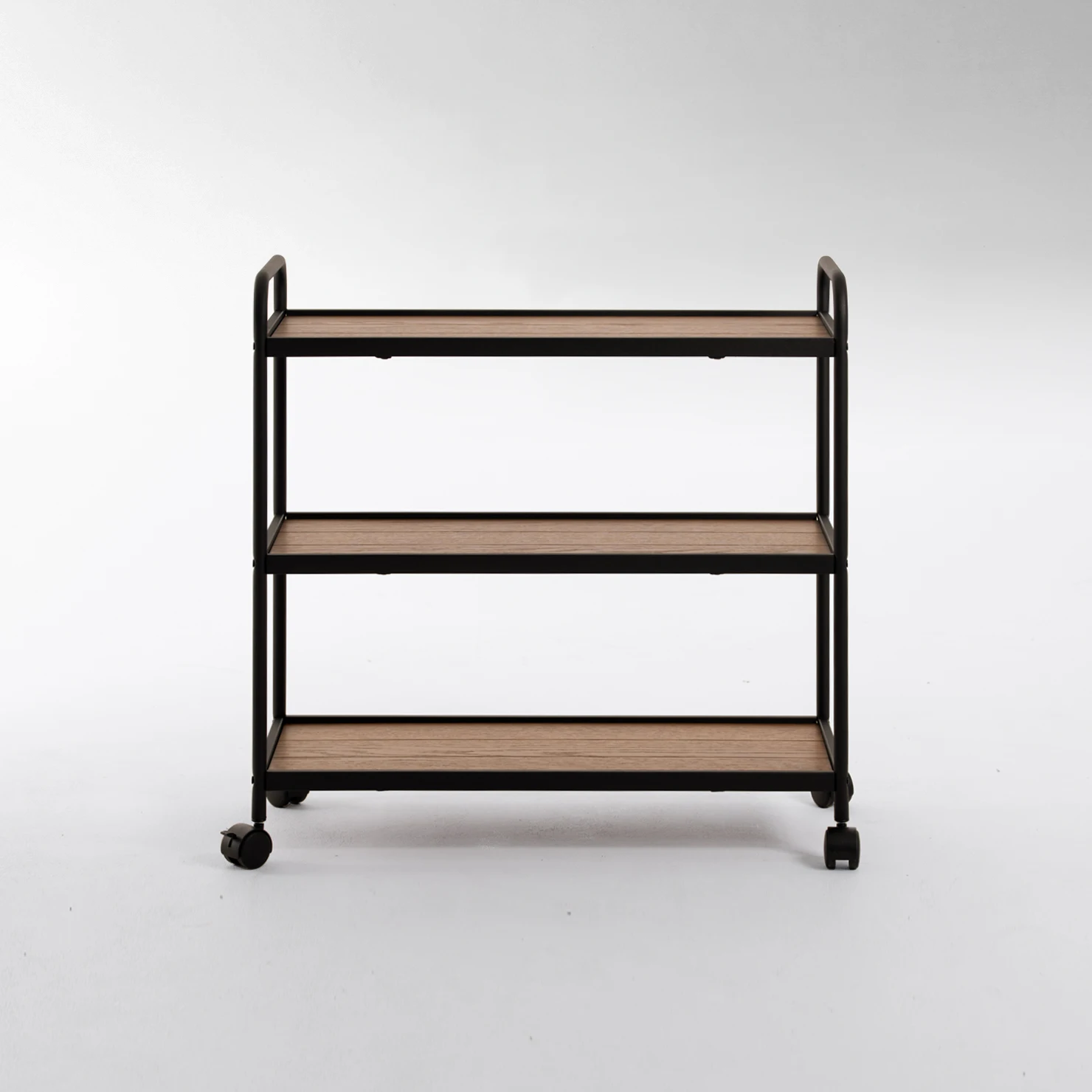 Commercial High Quality 3 Tier Dining Cart Industrial Design Style Food Trolley For Hotel And Kitchen Use