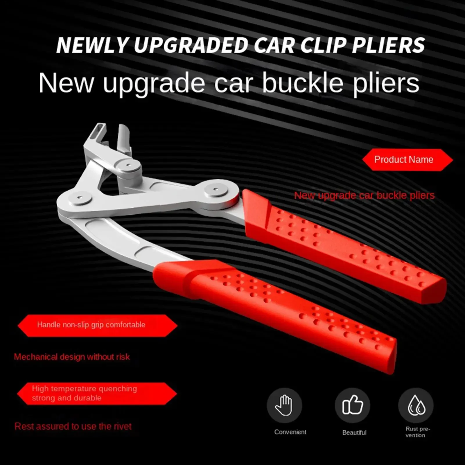 

Clip Removal Tool No Damage Removal Tool Car Clip Pliers Trim Remover for Vehicle Truck SUV Interior Exterior Door Trim