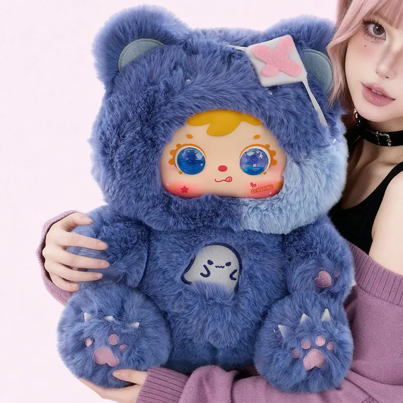 

Плюшевая игрушка-сюрприз Samuel Bear Bear Strike Rabbit Elf Velvet Ear Wizard 400%680%800% — большая кукла, трендовая, для подарков на день рождения