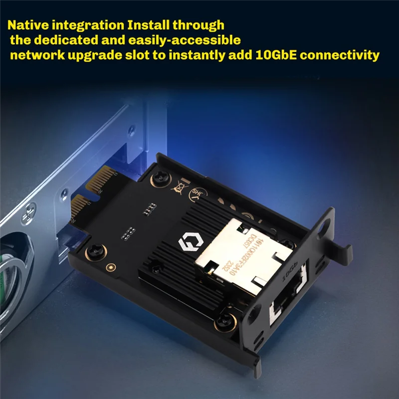 3CGRO-Per Synology 10Gbe Ethernet Aggiornamento Mini Scheda di Rete RJ45 Per Nas DS923+ DS723+ DS1522+ RS422+ 10 Gigabit Modulo