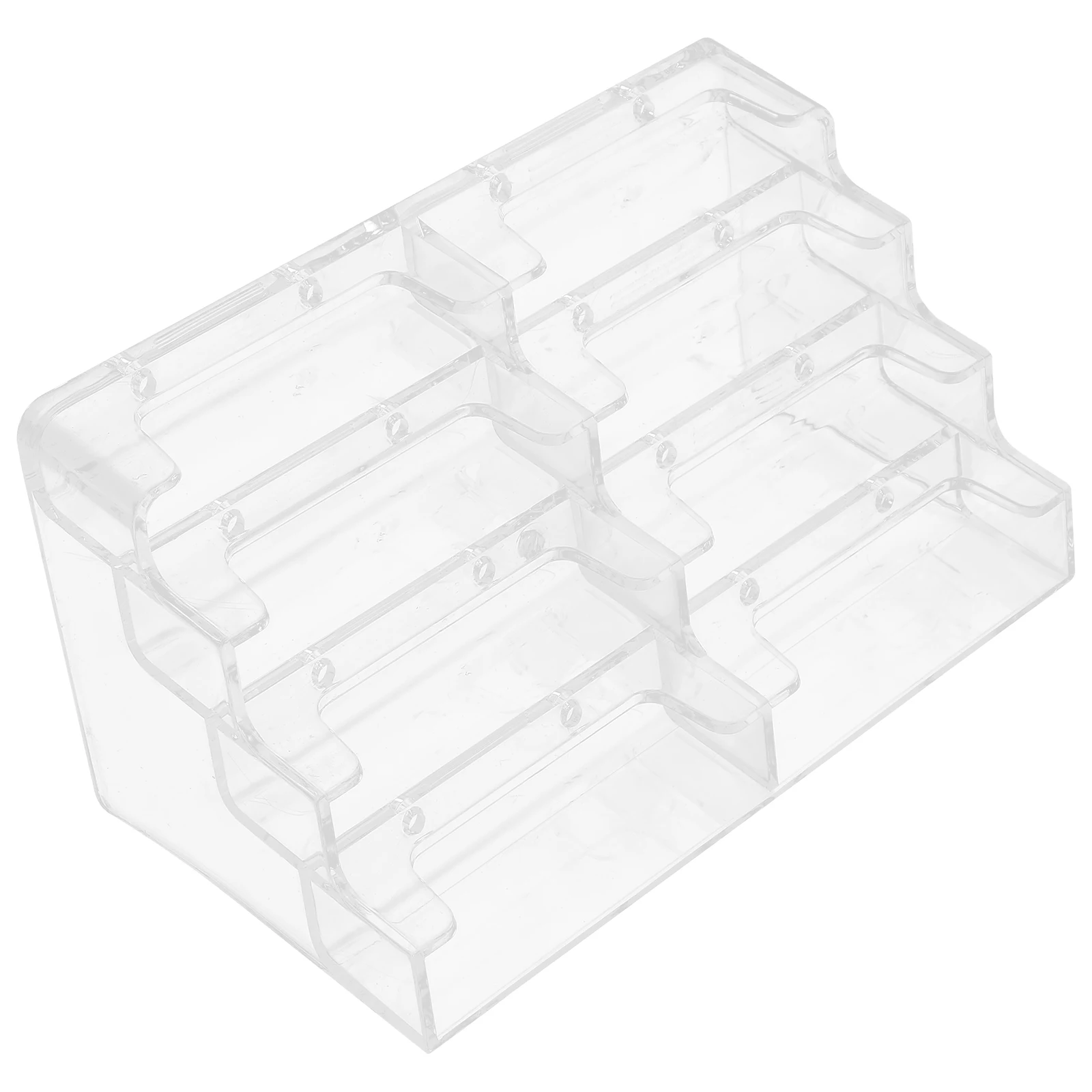 Visitenkarten Fall Business Halter Acryl Display Mehrschichtige Transparente Ständer Mann